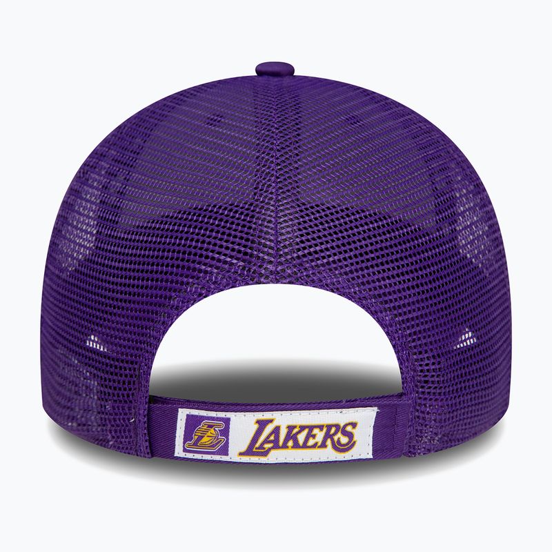 Ανδρικό καπέλο μπέιζμπολ New Era Home Field 9Forty Trucker Los Angeles Lakers purple 4