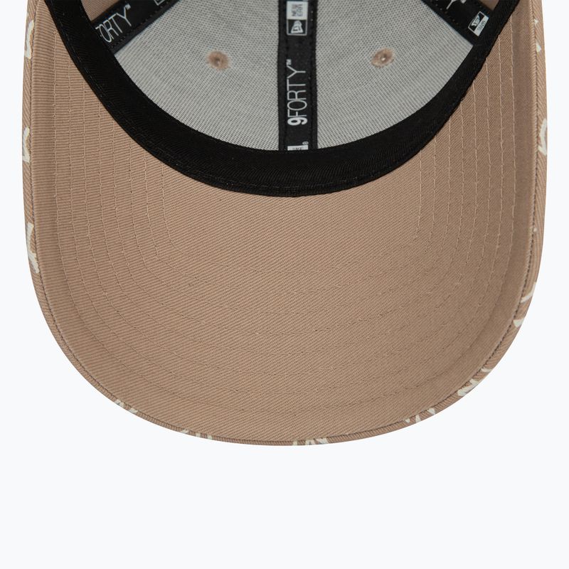 Γυναικείο καπέλο μπέιζμπολ New Era Monogram 9Forty New York Yankees pastel brown 5