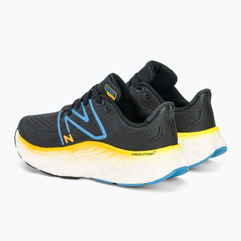 New Balance Fresh Foam X More v4 μαύρα ανδρικά παπούτσια για τρέξιμο 3