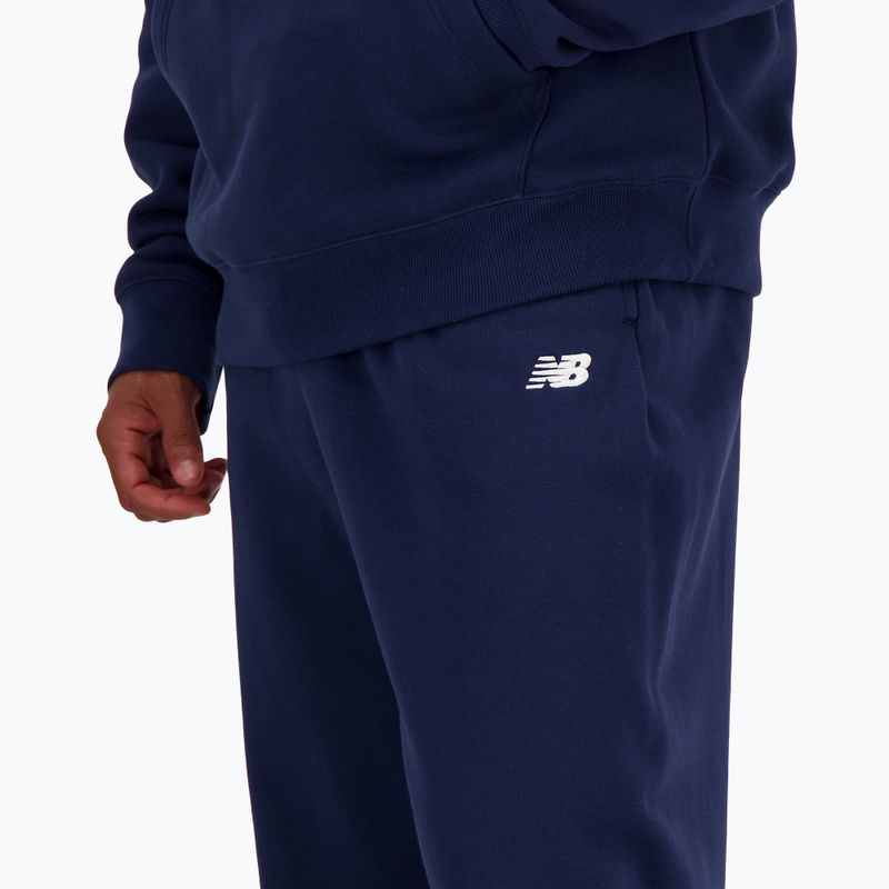 Ανδρικό παντελόνι New Balance French Terry Jogger nb navy 4