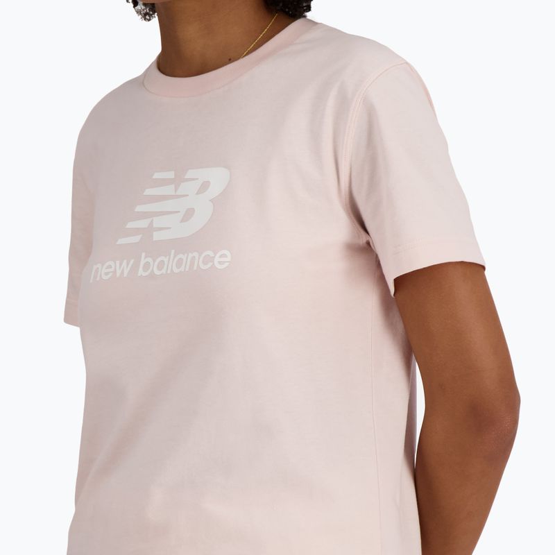 Γυναικεία μπλούζα New Balance Jersey Stacked Logo T-Shirt quartzpi 4