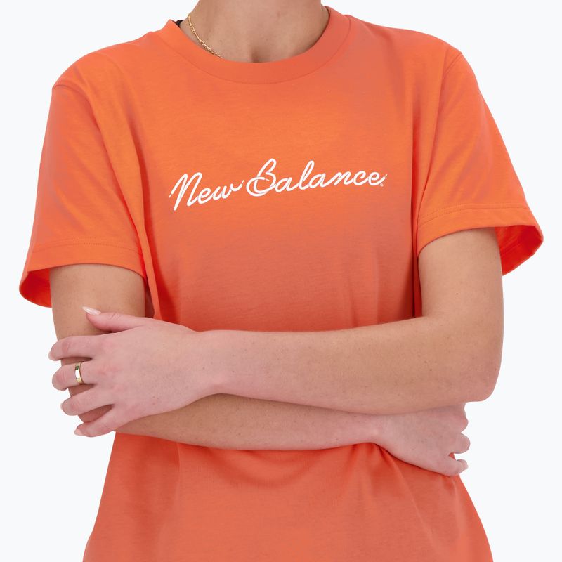 Γυναικείο New Balance Script Tee gulfred 4