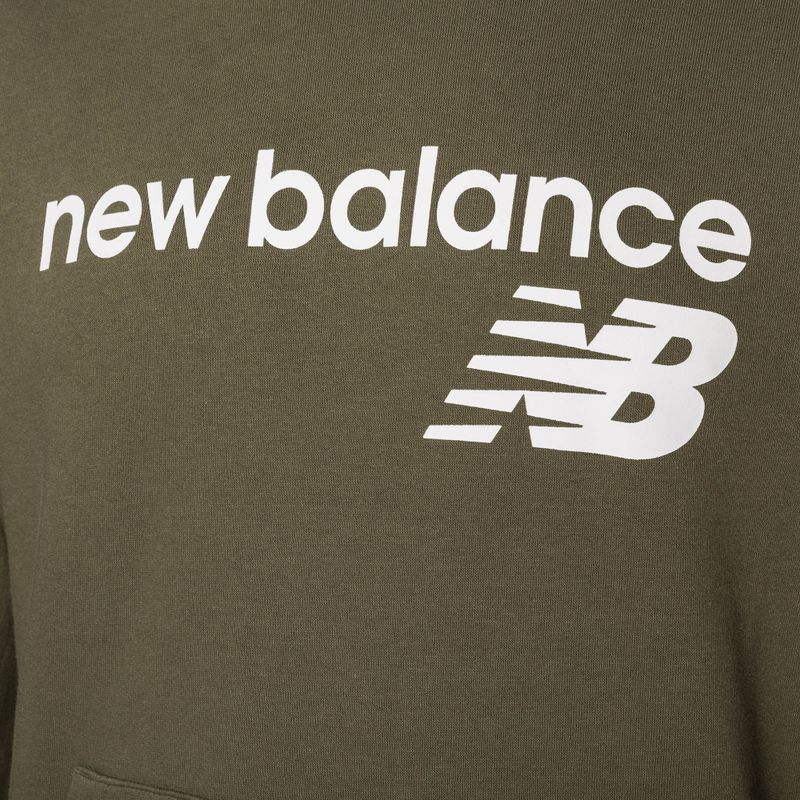 Ανδρικό New Balance Core Fleece Hoodie dark moss 7