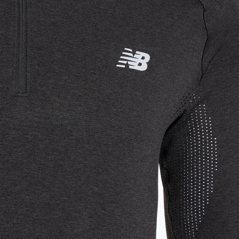 Ανδρικό φούτερ New Balance Athletics Seamless 1/4 ZIP black 3