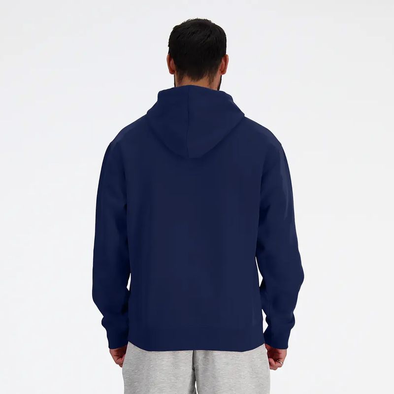 Ανδρικό φούτερ New Balance Stacked Logo French Terry Hoodie navy 2