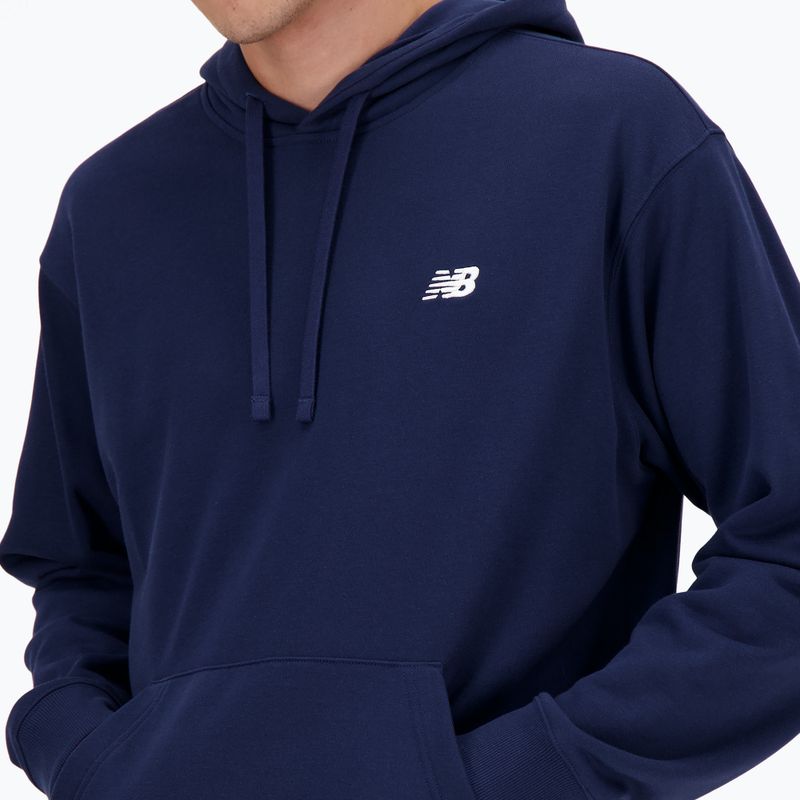 Ανδρικό φούτερ New Balance Small Logo French Terry Hoodie nb navy 4