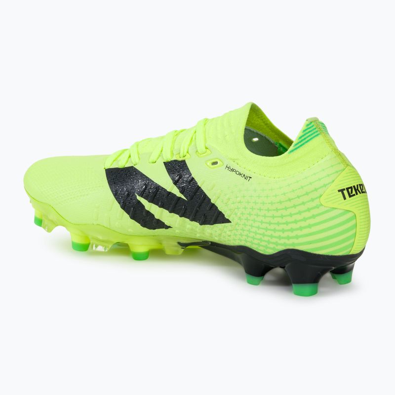 New Balance ανδρικά ποδοσφαιρικά παπούτσια Tekela Pro Low Laced FG V4+ bleached lime glo 3