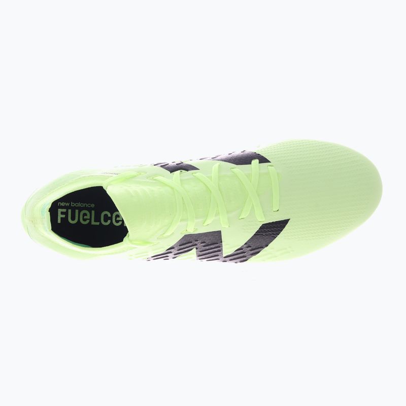 New Balance ανδρικά ποδοσφαιρικά παπούτσια Tekela Pro Low Laced FG V4+ bleached lime glo 10