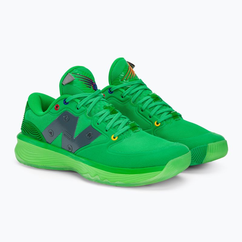 New Balance Hesi Low παπούτσια μπάσκετ Kelly Green 4