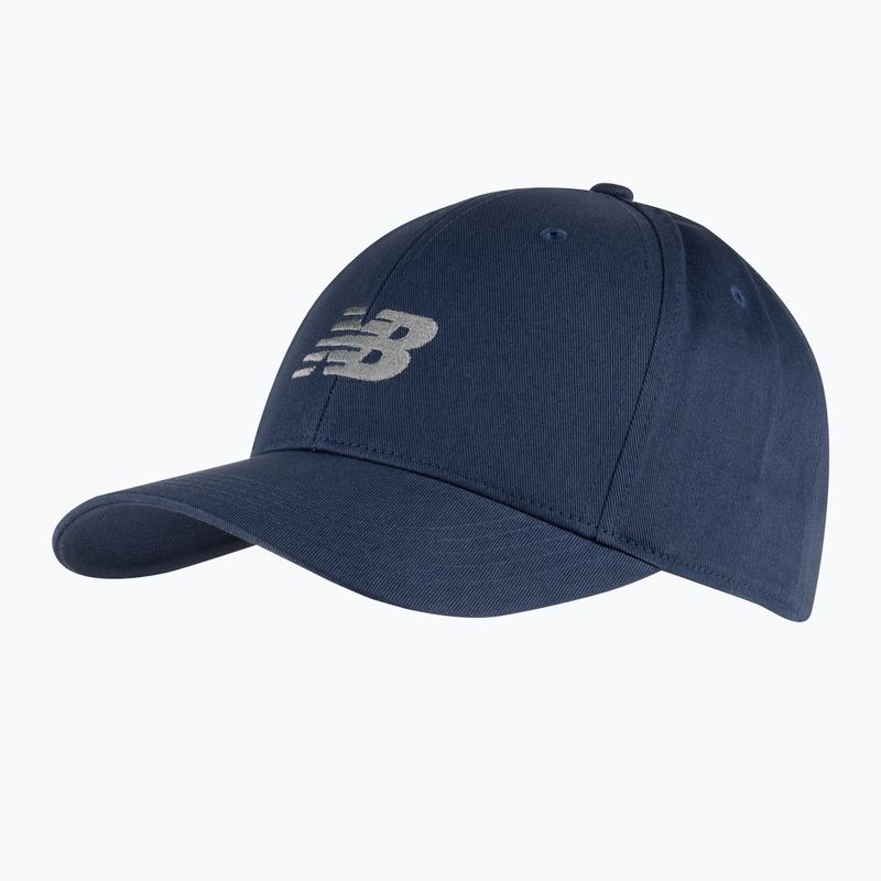 Καπέλο μπέιζμπολ New Balance 6 Panel Structured Snapback nb navy