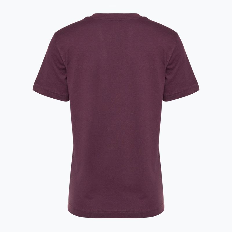 Γυναικείο μπλουζάκι New Balance Essentials Jersey plum brown 2