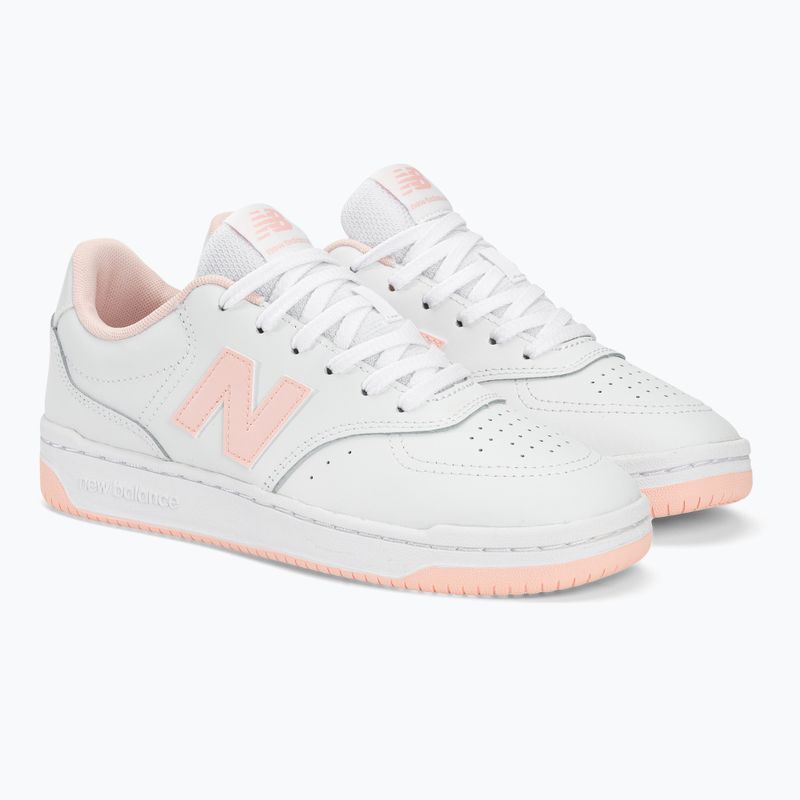 New Balance γυναικεία παπούτσια BBW80 λευκό/ροζ 5