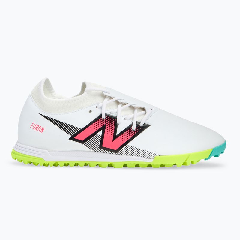 Ανδρικά παπούτσια ποδοσφαίρου New Balance Furon Dispatch V7+ TF white 2