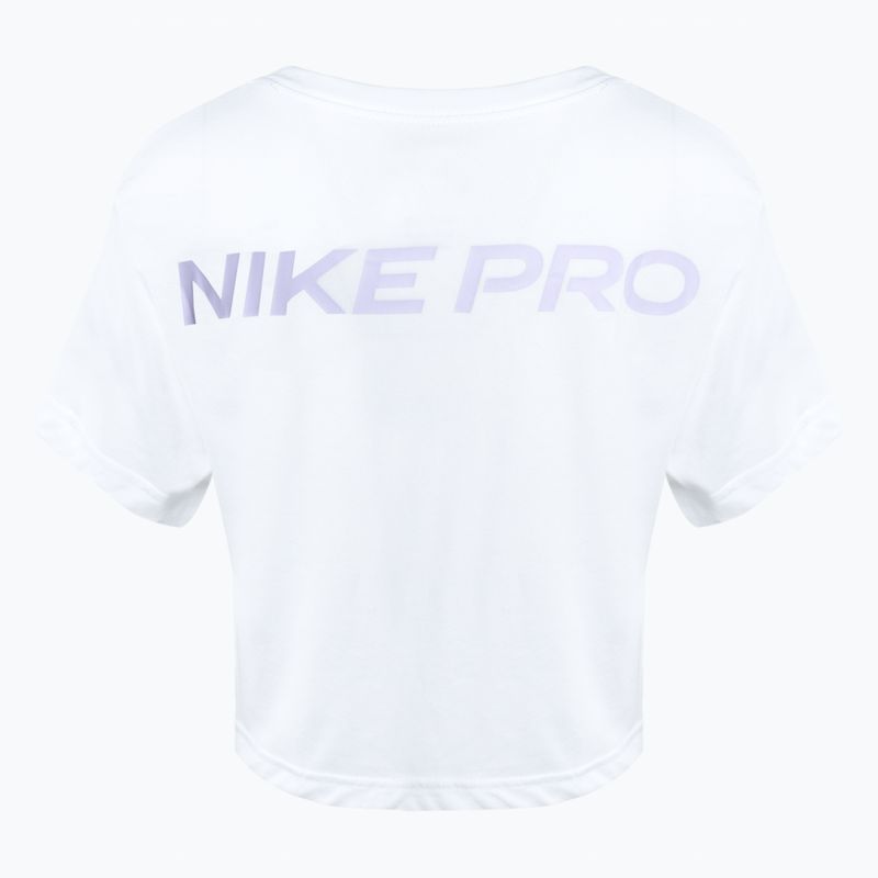 Γυναικείο μπλουζάκι προπόνησης Nike Dri-Fit Pro white 2