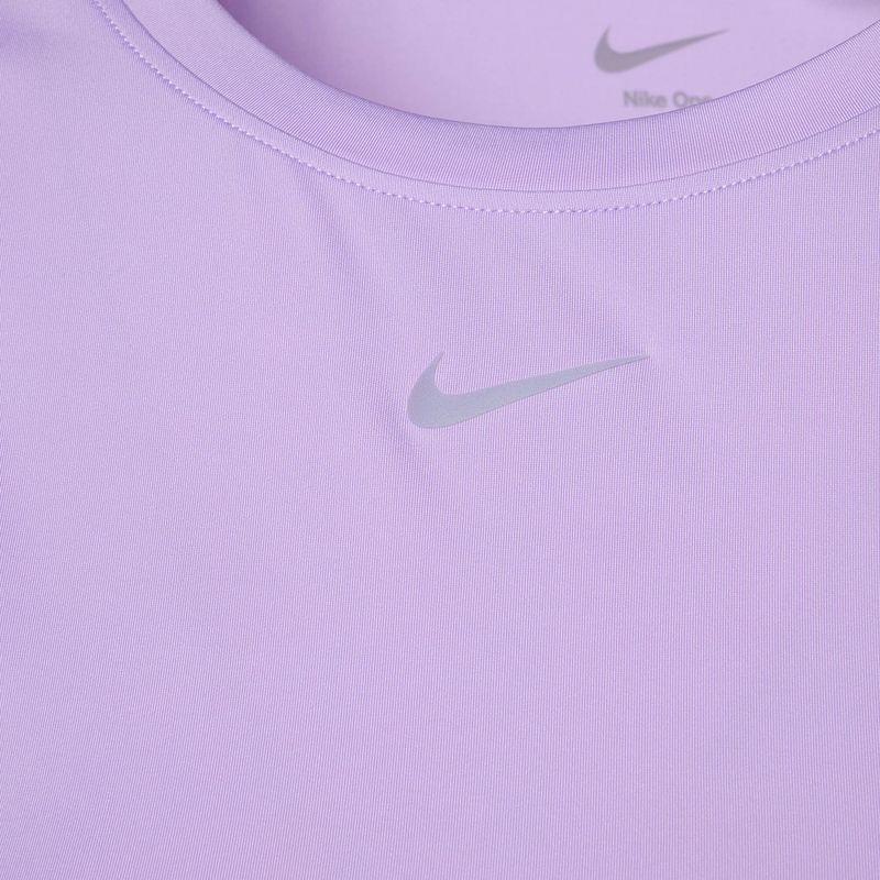 Γυναικείο φανελάκι προπόνησης Nike One Classic Dri-Fit lilac bloom/black 3