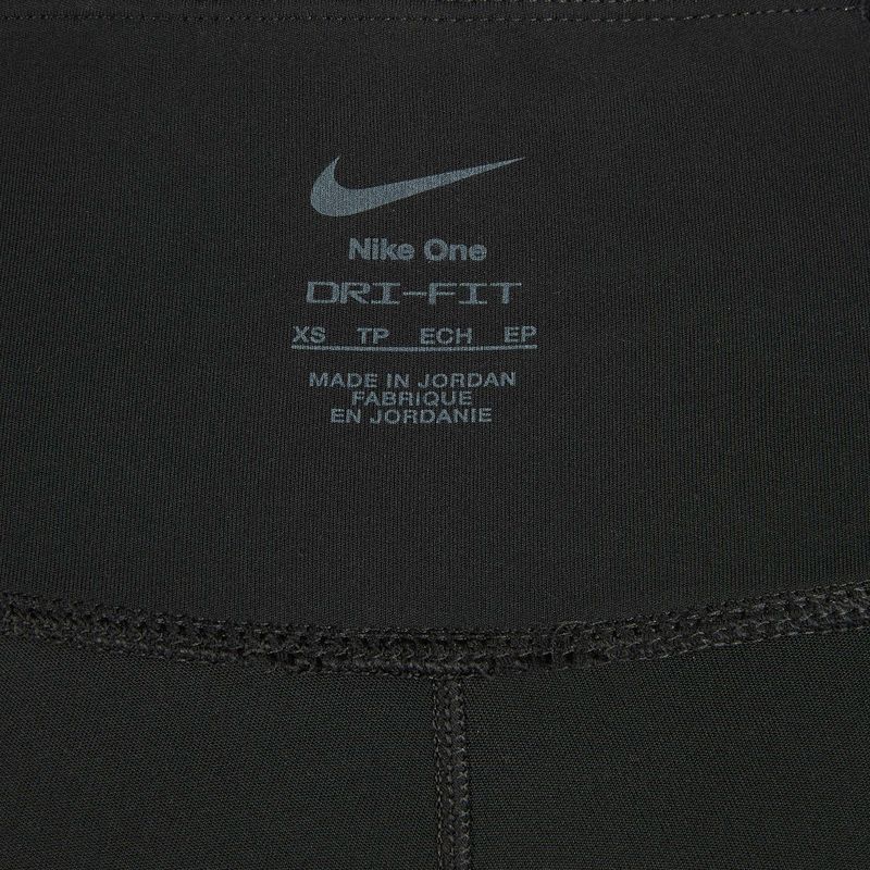 Γυναικείο σορτς Nike One High-Waisted 5" Biker black 4