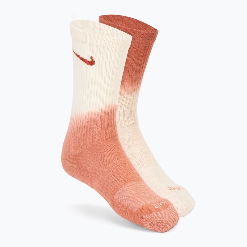 Κάλτσες Nike Everyday Plus 2 ζεύγη  multicolor/orange