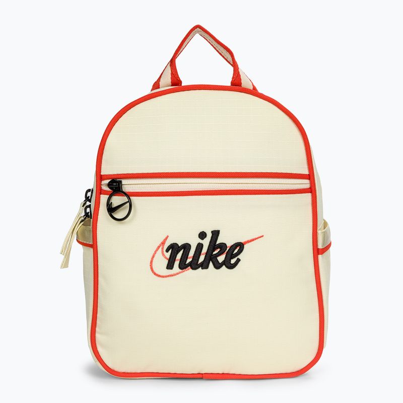 Γυναικείο Nike Sportswear Futura 365 Mini 6 l γάλα καρύδας/κόκκινο/μαύρο αστικό σακίδιο πλάτης