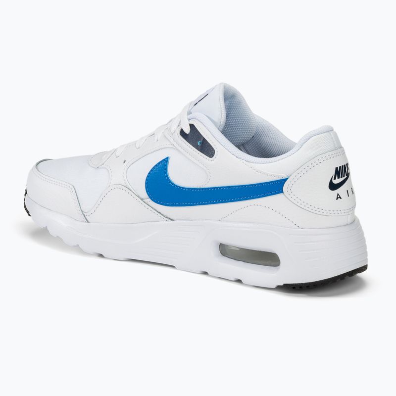 Ανδρικά παπούτσια Nike Air Max Sc λευκό / μπλε / λευκό / γαλάζιο φωτογραφικό χρώμα 3