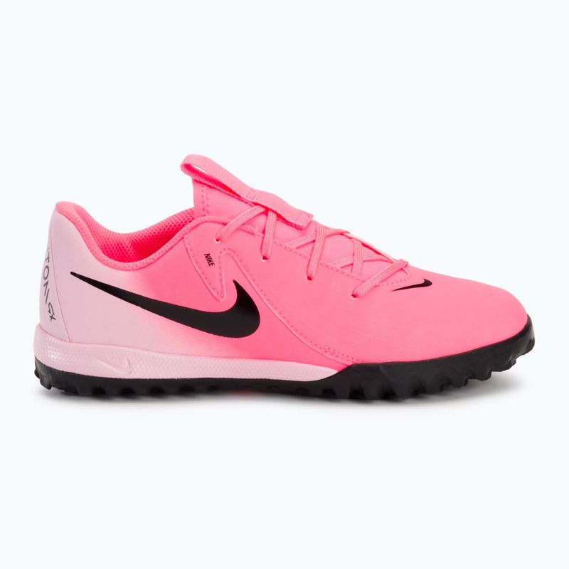 Παιδικά παπούτσια ποδοσφαίρου Nike Phantom GX II Academy TF FJ2608-600 sunset pulse/black 2