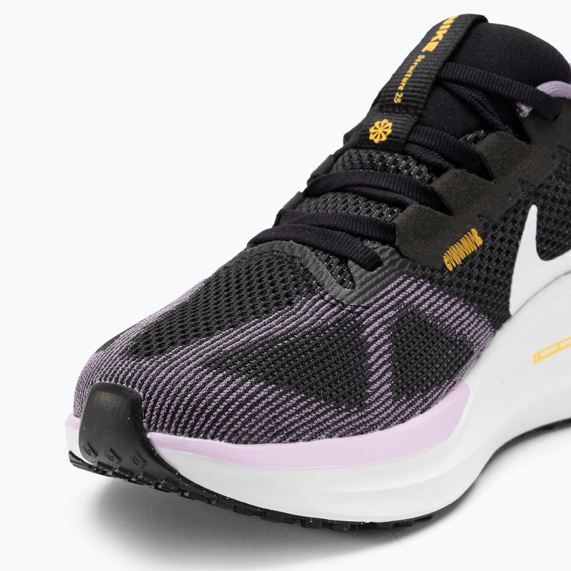 Nike Structure 25 γυναικεία παπούτσια για τρέξιμο μαύρο / daybreak / lilac bloom / λευκό 7