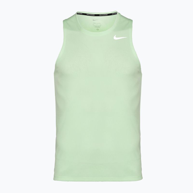 Ανδρικό φανελάκι για τρέξιμο Nike Dri-Fit Miler vapor green