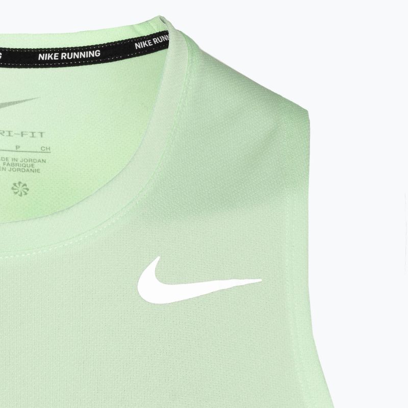 Ανδρικό φανελάκι για τρέξιμο Nike Dri-Fit Miler vapor green 3