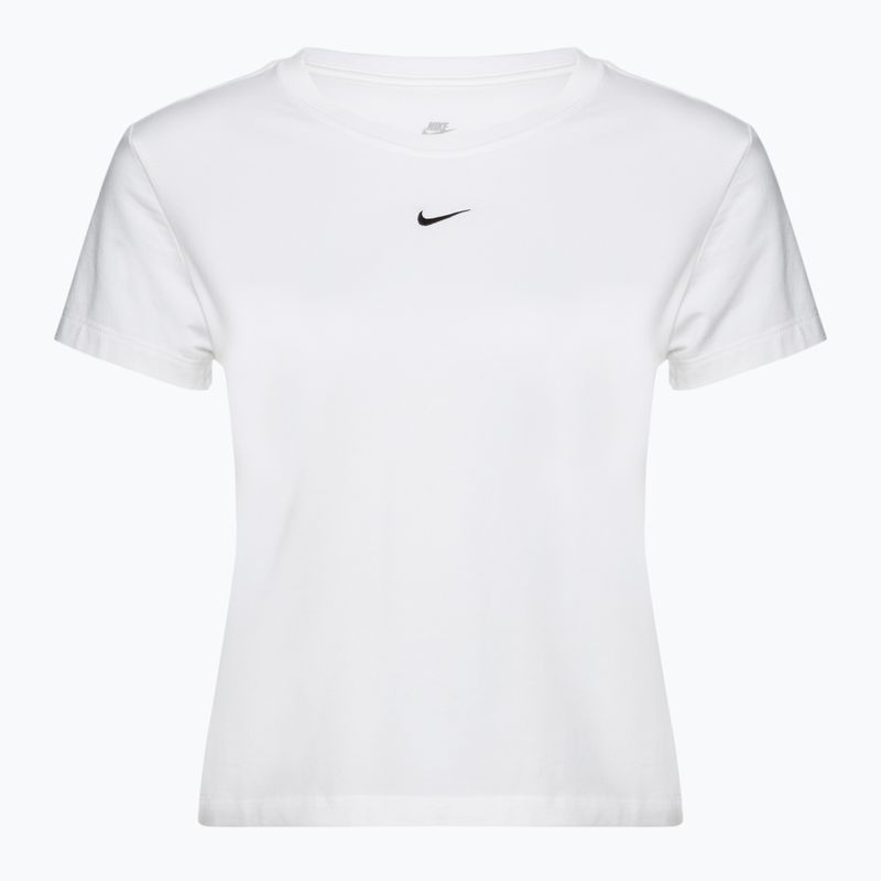 Nike Sportswear Women's Chill Knit T-shirt λευκό/μαύρο