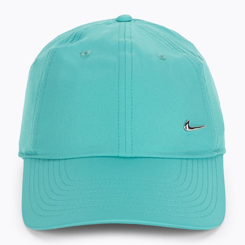 Nike Dri-Fit Club Unstructured Metal Swoosh καπέλο dusty cactus/metallic silver 2