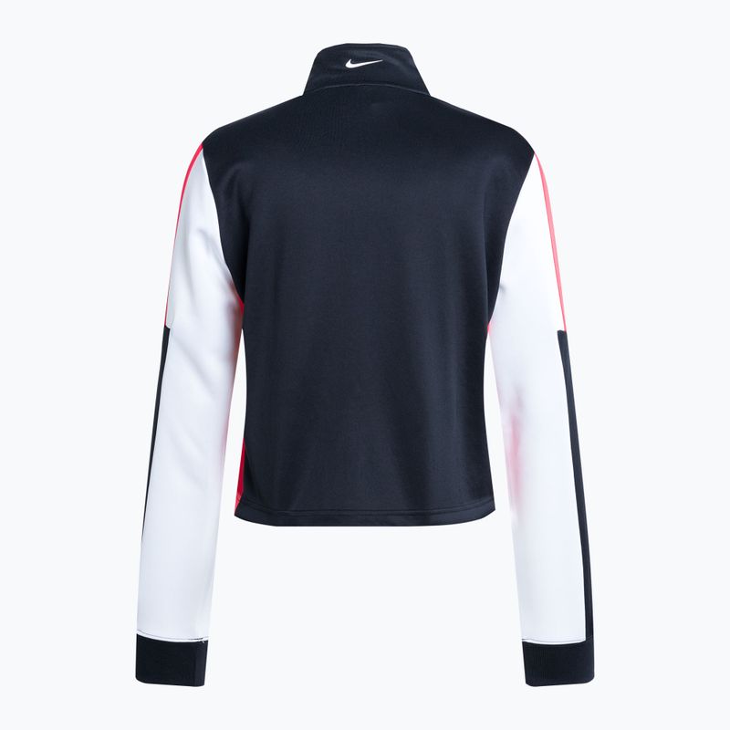 Γυναικείο φούτερ Nike Sportswear Tracksuit Top black/light crimson/white 2