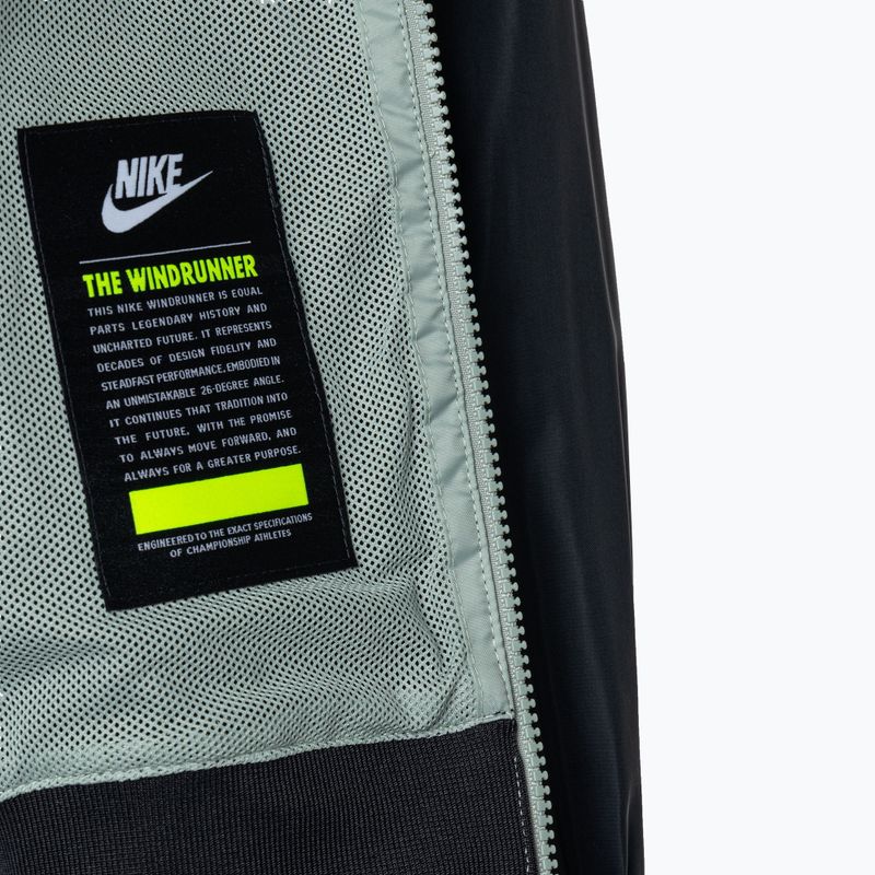 Ανδρικό μπουφάν Nike Sportswear Windrunner black/green 6