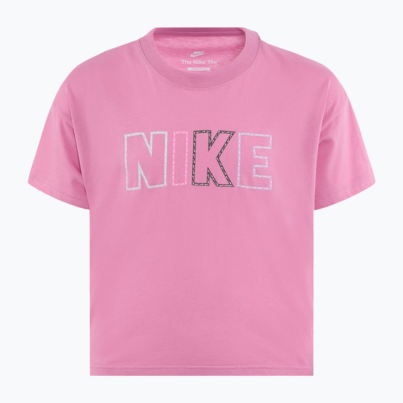 Παιδικό t-shirt Nike Sportswear Essential magic flamingo για παιδιά