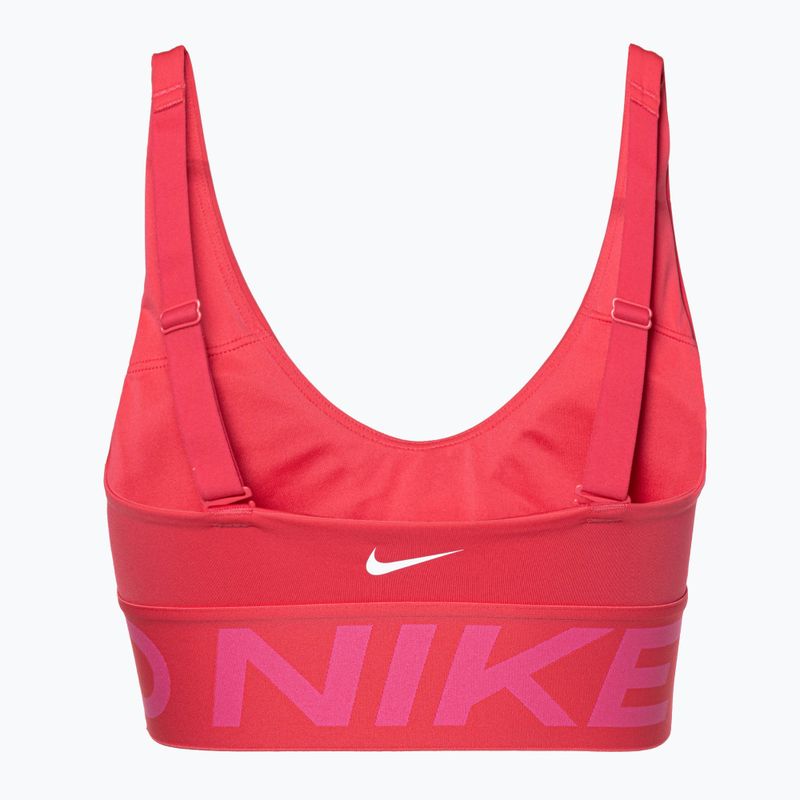 Αθλητικό σουτιέν Nike Pro Indy Plunge aster pink/pink sicle/white 2