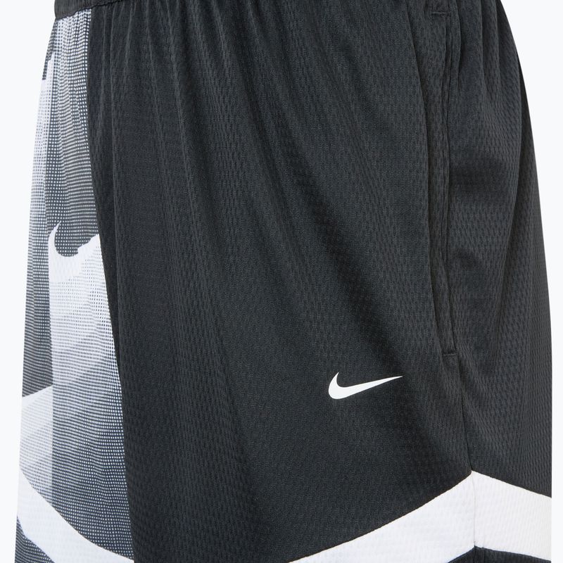 Ανδρικό σορτς μπάσκετ Nike Icon Dri-Fit 8" μαύρο/λευκό/λευκό 3