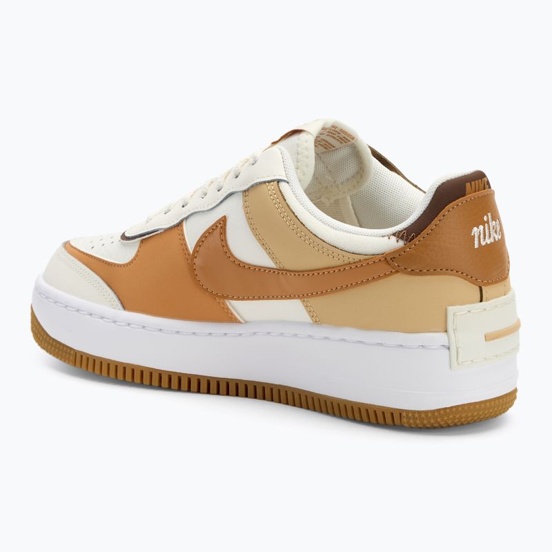 Nike Air Force 1 Shadow γυναικεία παπούτσια sail/flax/sesame/brown 3