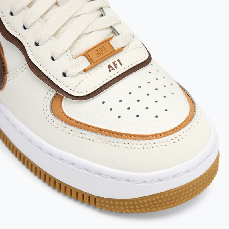 Nike Air Force 1 Shadow γυναικεία παπούτσια sail/flax/sesame/brown 7