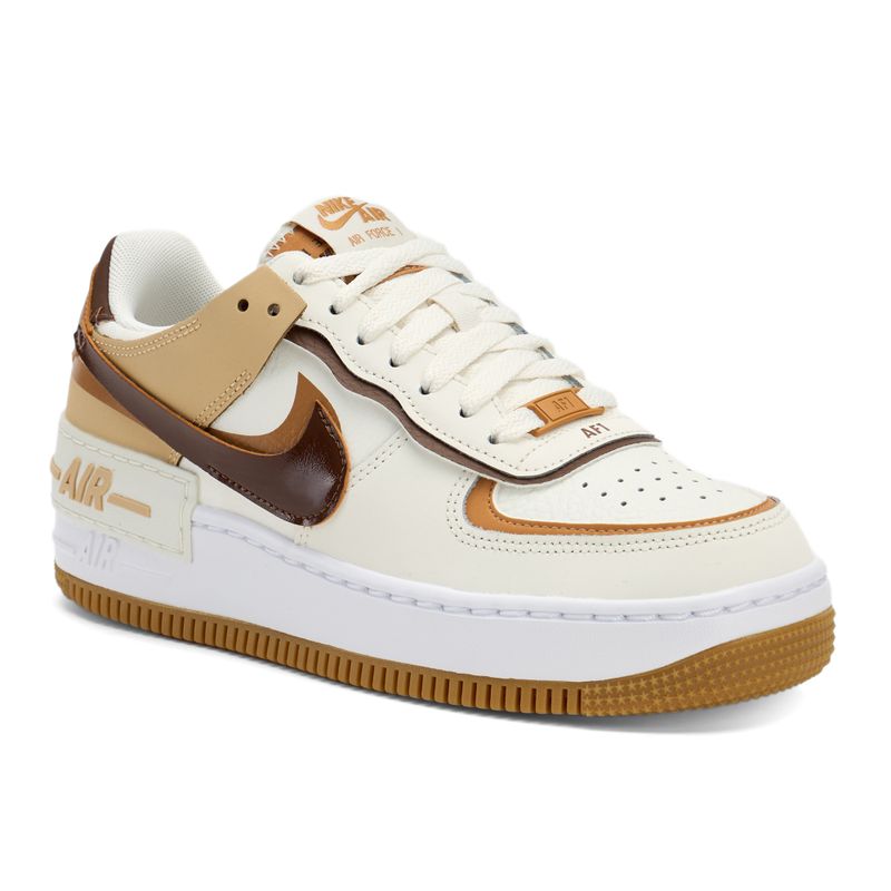 Nike Air Force 1 Shadow γυναικεία παπούτσια sail/flax/sesame/brown 8