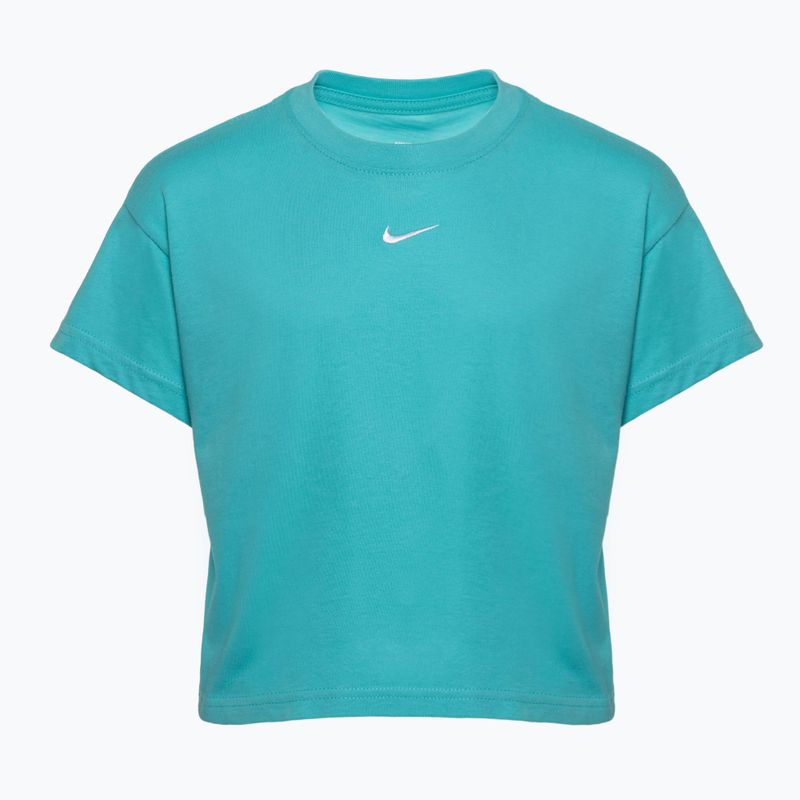 Παιδικό t-shirt Nike Sportswear Essential green frost