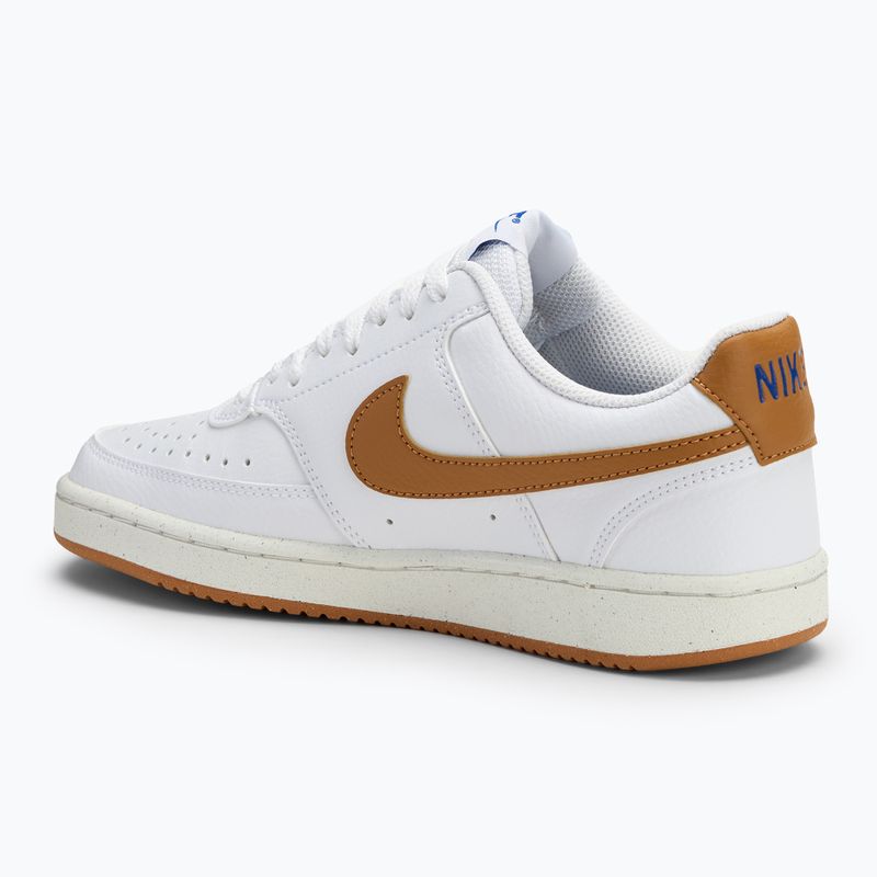 Nike Court Vision Low γυναικεία παπούτσια Next Nature λευκό/ game royal/sail/flax 3