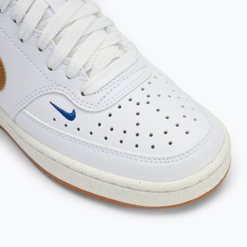 Nike Court Vision Low γυναικεία παπούτσια Next Nature λευκό/ game royal/sail/flax 7