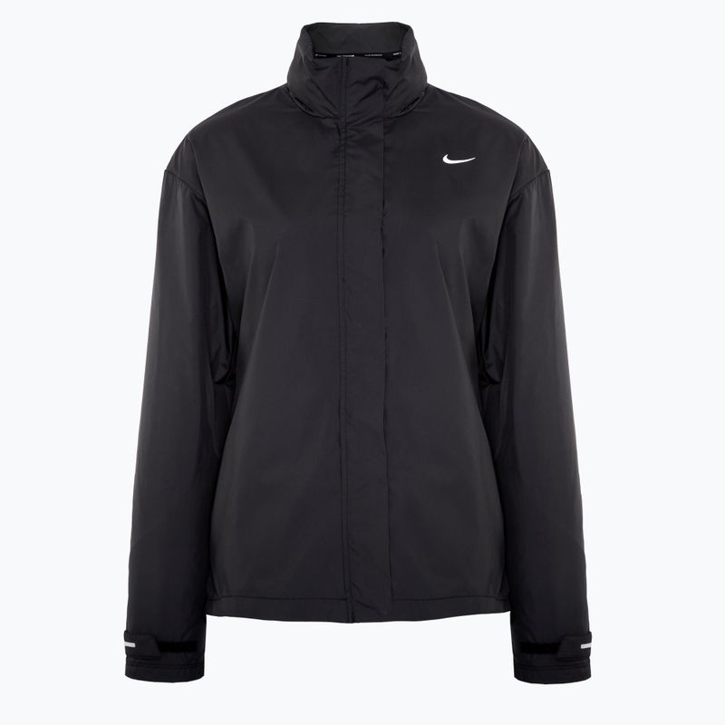 Nike Fast Repel γυναικείο μπουφάν για τρέξιμο μαύρο/λευκό