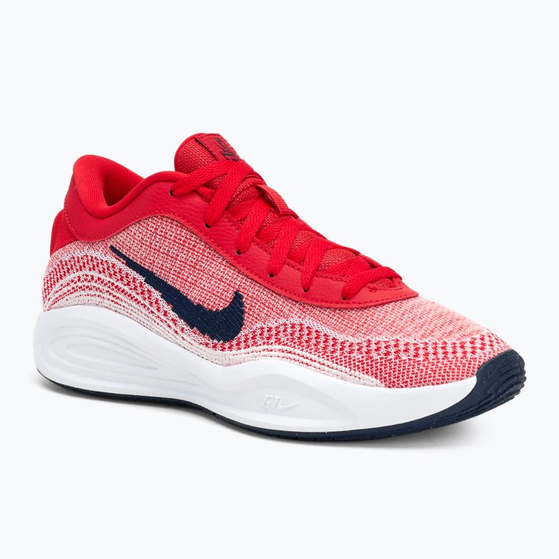 Ανδρικά παπούτσια μπάσκετ Nike G.T. Hustle Academy university red/white/obsidian