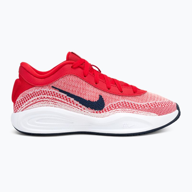 Ανδρικά παπούτσια μπάσκετ Nike G.T. Hustle Academy university red/white/obsidian 2