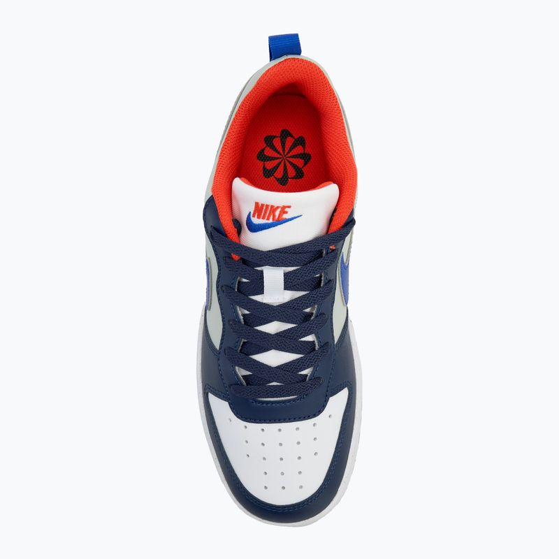 Nike Court Borough Low Recraft midnight navy/hyper royal/team orange παπούτσια 5