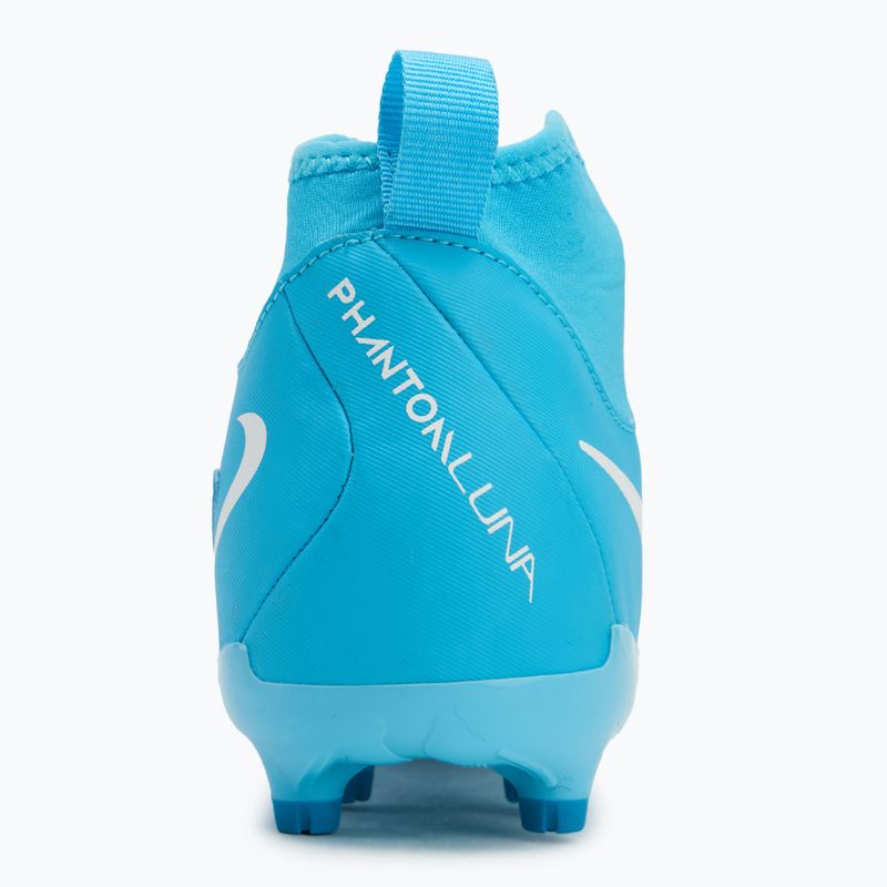 Nike Phantom Luna 2 Academy FG/MG μπλε μανία/λευκό παιδικά ποδοσφαιρικά παπούτσια 6