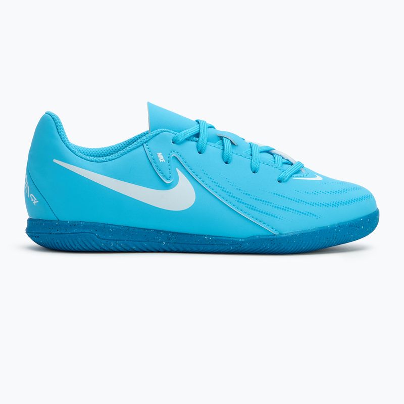 Παιδικά παπούτσια ποδοσφαίρου Nike Phantom GX II Club IC blue fury/white 2