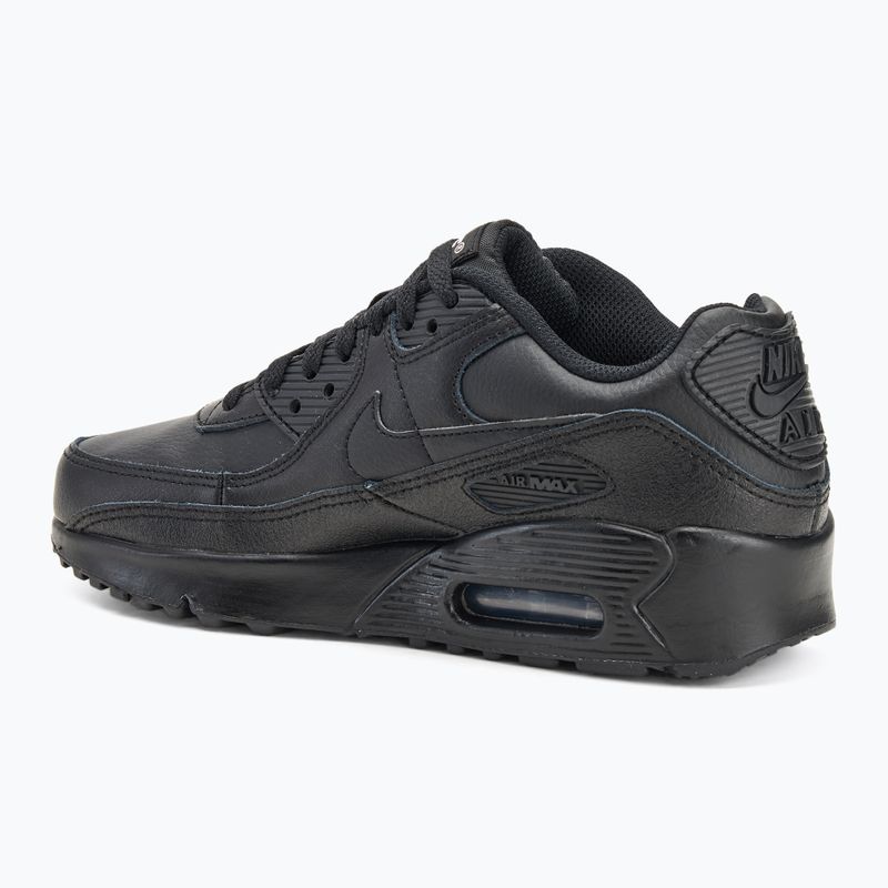 Nike Air Max 90 παιδικά παπούτσια μαύρο/μαύρο/λευκό/μαύρο 3