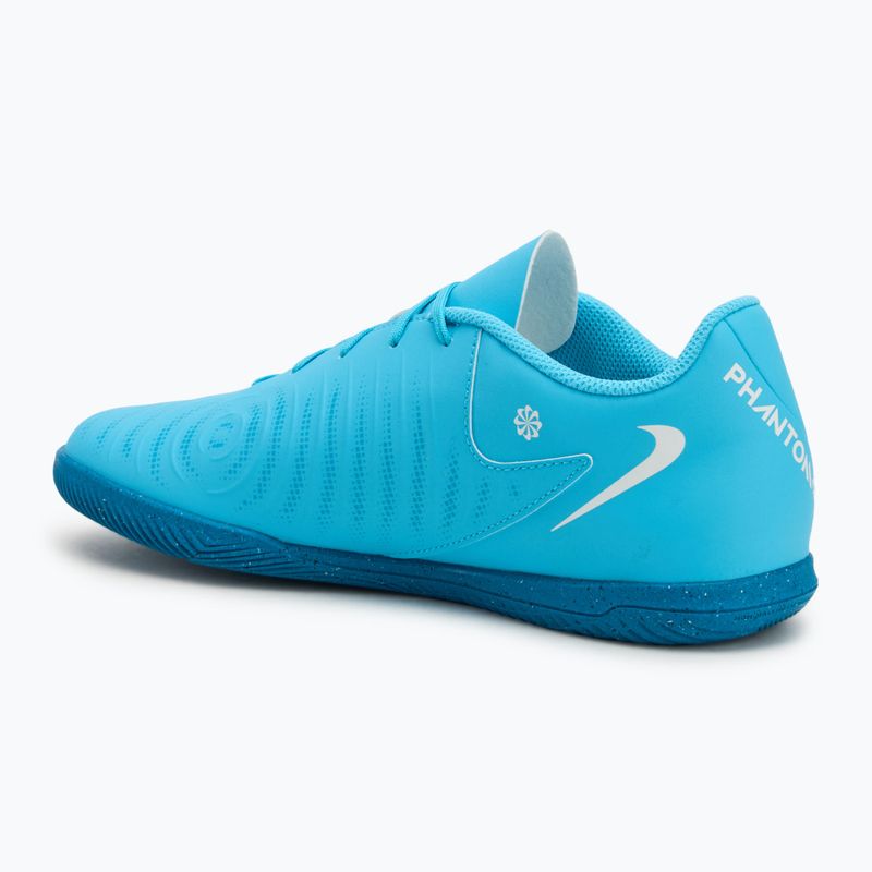 Ανδρικά ποδοσφαιρικά παπούτσια Nike Phantom GX 2 Club IC μπλε φούρια/λευκό 3