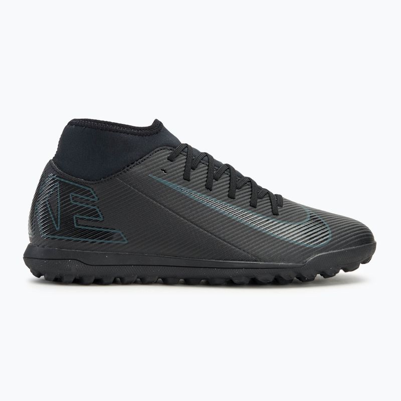 Ανδρικά παπούτσια ποδοσφαίρου Nike Mercurial Superfly 10 Club TF black / deep jungle / black 2