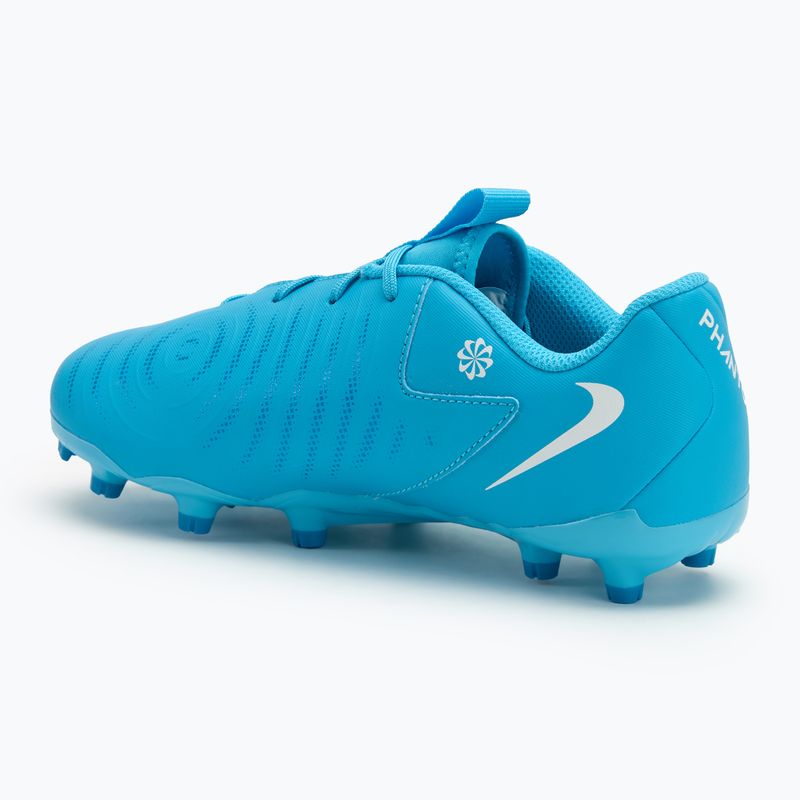 Παιδικά παπούτσια ποδοσφαίρου Nike Phantom GX II Academy FG/MG Junior blue fury/white 3